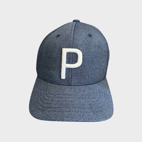 Puma Tour Exclusive Blue Snap Back Baseball Hat - Picture 1 of 9